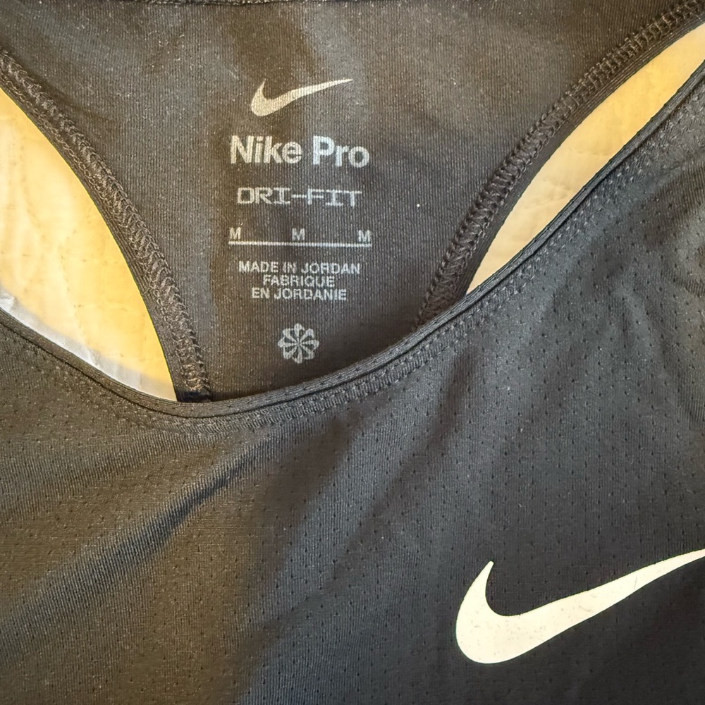 Nike Dri-Fit Black Tank Top